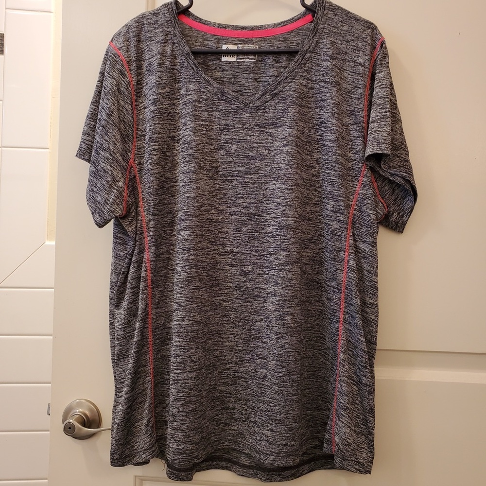 RBX PERFORMANCE V-neck T-shirt X-DRI Fabric